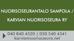 Nuorisoseurantalo Sampola / Karvian Nuorisoseura ry logo